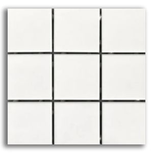 Pastilha 10x10cm Branco Brilhante Tipo A Tecnogres
