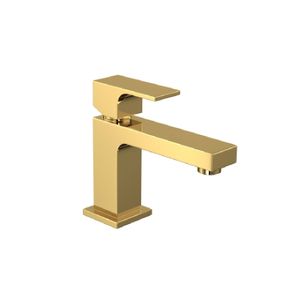 Misturador Monocomando para Lavatório de Mesa Bica Baixa Unic Gold Deca