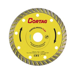 Disco de Corte 115mm Diamantado Porcelanato Flex Cortag