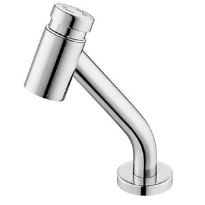 Torneira para Lavatório de Mesa Bica Baixa Lóggica Matic Plus Cromada Docol