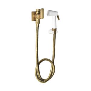 Ducha Higiênica 1984 Dom Com Derivação Dourado Fosco Perflex