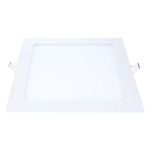 Painel Led Alumínio Embutir Quadrado 24w 6500K Branco Avant