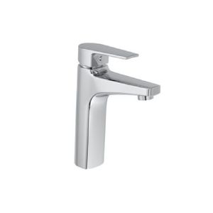 Misturador Monocomando para Lavatório de Mesa Bica Média Level Cromada Deca