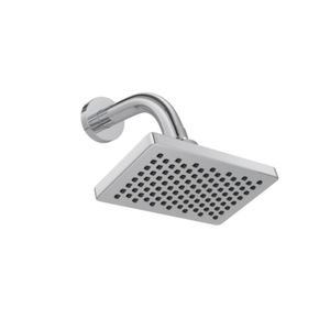Chuveiro de Parede Retangular com Desvio Flex Cromada Deca
