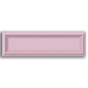 Revestimento 8.24x25.7cm Invertido Rosa Brilhante Tipo A Ceusa