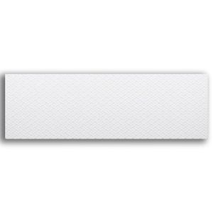 Porcelanato 32x100cm Retificado Trelica White Matte Tipo A Ceusa