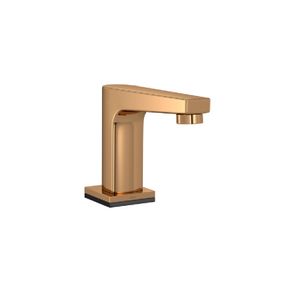 Torneira para Lavatório de Mesa Touchless Bica Baixa Level Sense Red Gold Deca