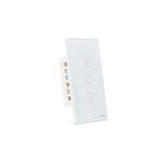 Interruptor-Dimmer-Touch-Smart-Wi-fi-Branco-Intelbras