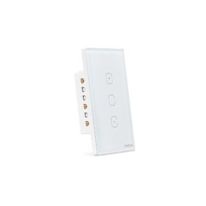 Interruptor Dimmer Touch Smart Wi-fi Branco Intelbras