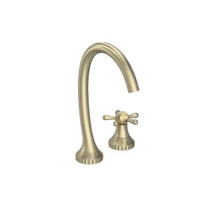 Torneira para Lavatório de Mesa Bica Alta Pérola Summer Gold Deca