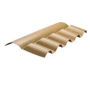 Cumeeira Central Articulada 15X88cm Top Line Marfim Araforros