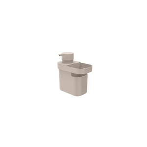 Dispenser Para Detergente E Organizador De Pia 650ML Bege Martiplast - OU
