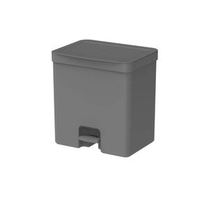 LIxeira Com Pedal 20L Chumbo Martiplast - OU