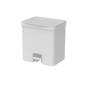 Lixeira Com pedal 20L Branco Martiplast - OU