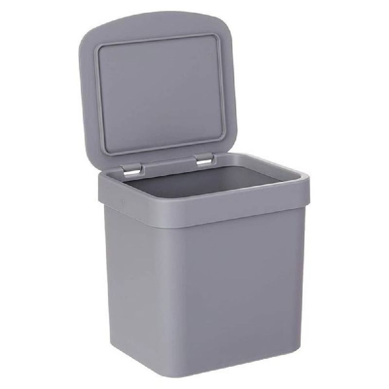 Lixeira Com Tampa 2,5L Chumbo Martiplast - OU -2-.jpg