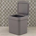 Lixeira Com Tampa 2,5L Chumbo Martiplast - OU -1-.jpg