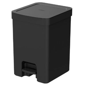 Lixeira Com Pedal 12L Preto Martiplast - OU