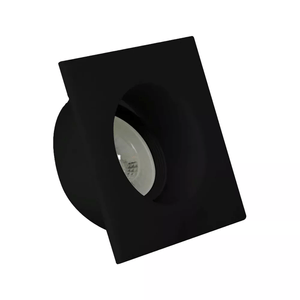 Spot de Sobrepor LED Comfort Quadrado 2700K 5W Bivolt 3,65x9,4x9,4cm Plástico Preto