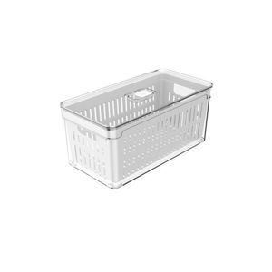 Organizador de Geladeira com Cesto Clear Fresh 5L Martiplast - OU