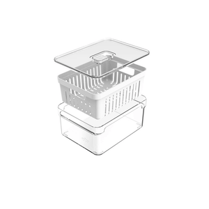 ORGANIZADOR CLEAR FRESH COM CESTO 2,2 LITROS - OU