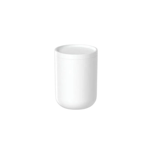 Porta Algodão/Cotonete Bold com Tampa para Banheiro Branco -  OU