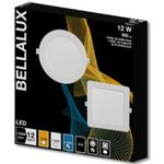 Plafon Led Bellalux Downlight 12w Slim 6500K Quadrado Branco Osram.jpg