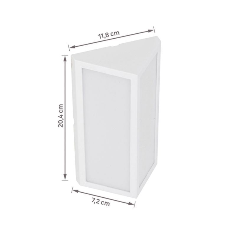 Arandela de Sobrepor Led Scalenus 12w 2700k Branco Fosco Avant -1-.jpg