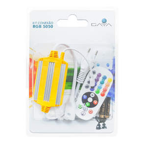 Kit de Instalação para Fita LED com Controle 3,5cm Gaya