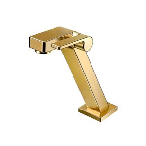 Torneira para Lavatório de Mesa Docolstillo Plus + Ouro Escovado Docol