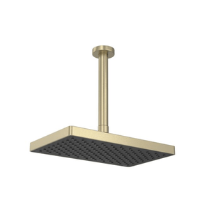 Chuveiro Com Tubo de Teto Retangular Summer Gold Flex Max Deca