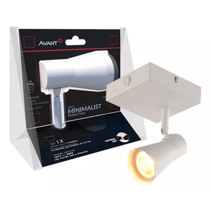Spot Led Minimalista110v/220v Bivolt Branco Avant