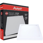 Luminaria Plafon Led 24W 29x29CM 6500K Sobrepor Quadrado Avant.png