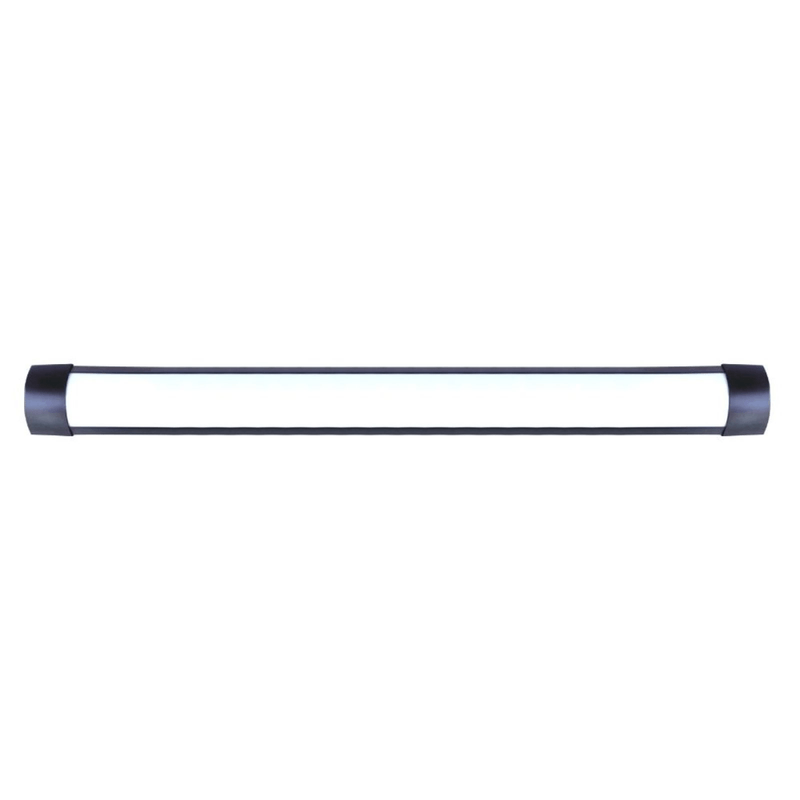 Luminaria Led Elegance Fit Preta Sobrepor 36W 100cm Luz Branca Avant.png