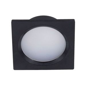 Spot Woody Slim Preto 2W 150º IP20 3000K Quadrado IRC80 Gaya
