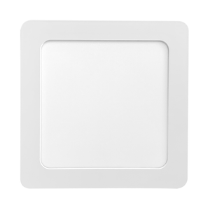 Plafon Led 12w de Sobrepor Quadrado 4100k Blumenau