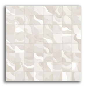 Porcelanato 120x120cm Retificado Patch Off White Tipo A Ceusa