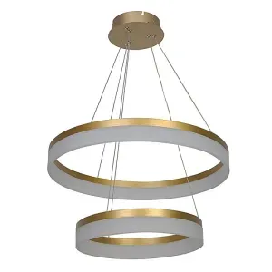 Pendente LED em Acrílico Acr-200D 41W Luz Amarela 3500K Nitrolux