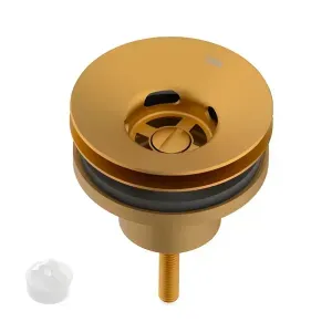 Válvula Para Lavatório Universal com Tampa 7/8" Gold Celite