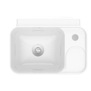 Lavatório Suspenso Eco Branco Celite