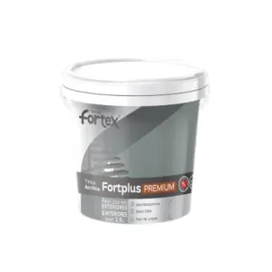 Tinta Fortplus Branco Neve Semi Brilho 3,6L Fortex