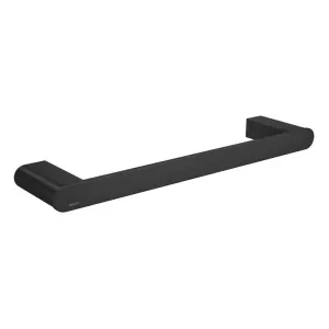Porta Toalha 30cm Versa Black Matte Deca