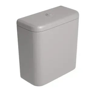 Caixa Acoplada Monocromática com Acionamento Duo Soft Antracite Deca