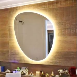 Espelho Orgânico Com Led 70x50cm Mglass