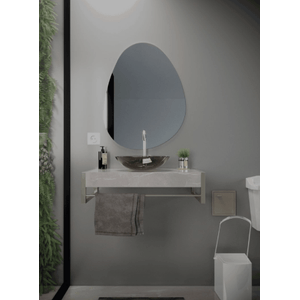 Lavabo 71,2cm Atenas Cris Metal