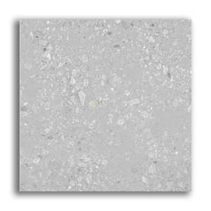 Porcelanato 90x90cm Retificado Cannes Terrazo Grig Sat Biancogres