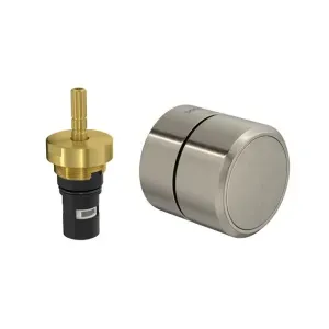 Acabamento Para Registro de Pressão 1/2 e 3/4 Com Mecanismo 1/2 Inox Deca