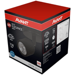 15394-spot-led-elegance-38-sobrepor-preto-3000k-7w-bivolt-avant