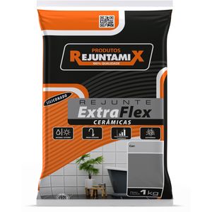 Rejunte Cerâmica Extraflex 1kg Rejuntamix
