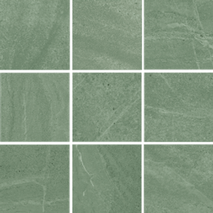 Pastilha 10x10cm Hijau Bali Acetinado Tipo A Tecnogres
