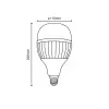 LAMP HIGH POWER LED 65W BLUMENAU TPK 6500K BR-1774628580820